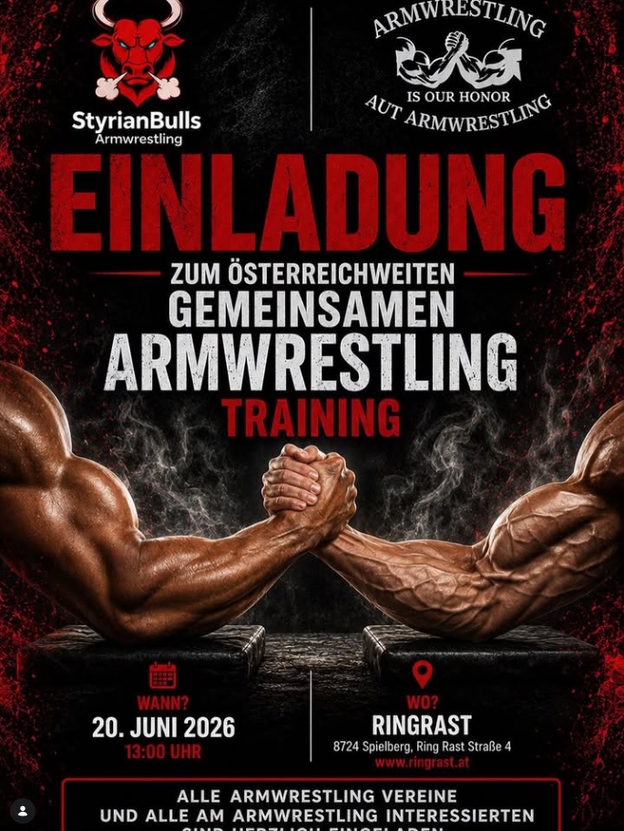 Bild zur Veranstaltung Armwrestling Training